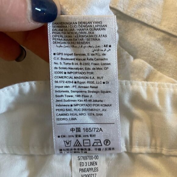 Old Navy shorts | 8 | Linen Blend - Picture 5 of 6